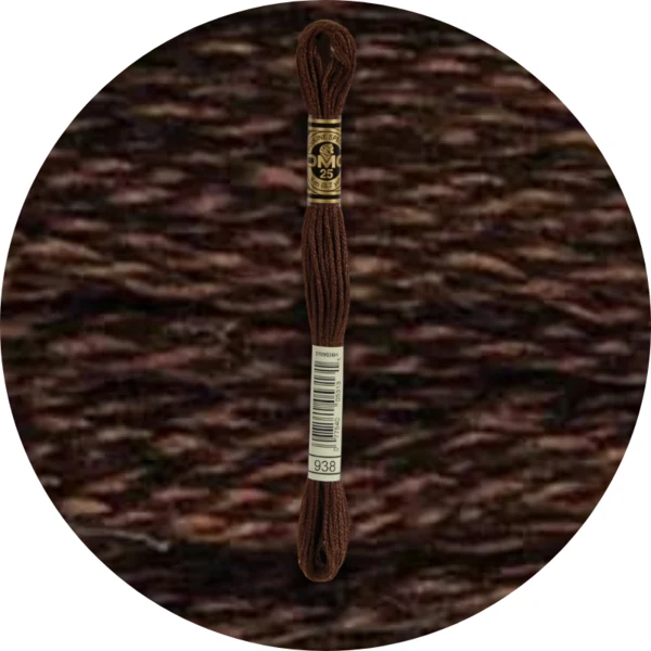 DMC Mouliné Spécial 25 Broderigarn, Ensfarvet, Neutrale nuancer